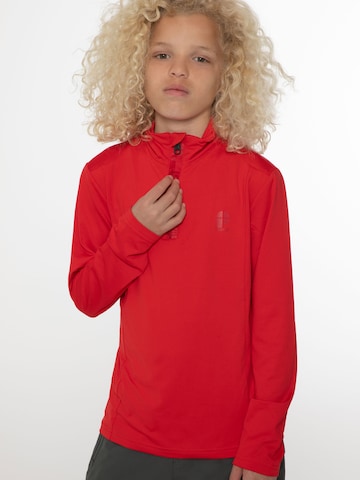 PROTEST Athletic Sweatshirt 'WILLOWY JR' in Red