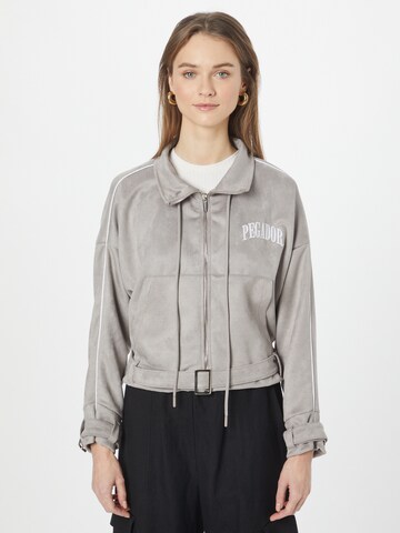 Pegador Between-season jacket 'BLOOR' in Grey: front