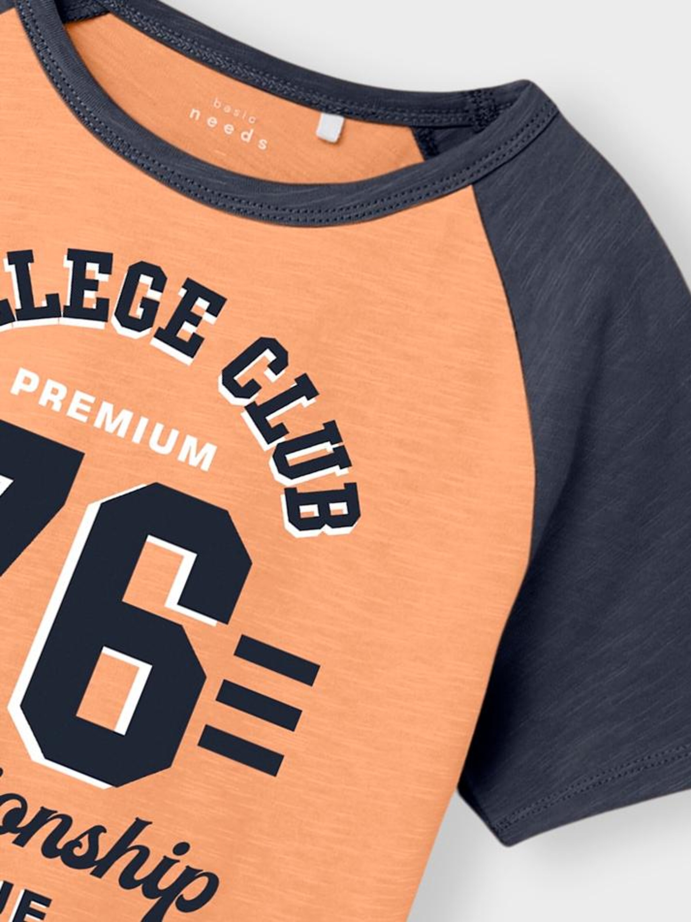 Kinder Teens (Gr. 140-176) NAME IT T-Shirt 'Vargas' in Apricot - OF60587 Kinder Teens (Gr. 140-176) NAME IT T-Shirt 'Vargas' in Apricot - OF60587