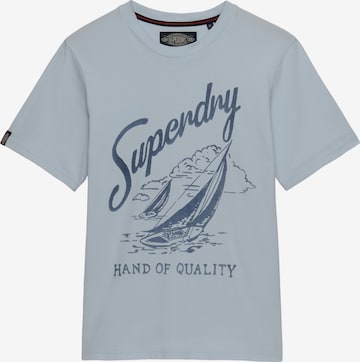 T-Shirt Superdry & Co en bleu : devant