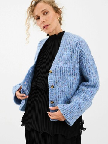 Pieszak Gebreid vest ' PD-Holly ' in Blauw