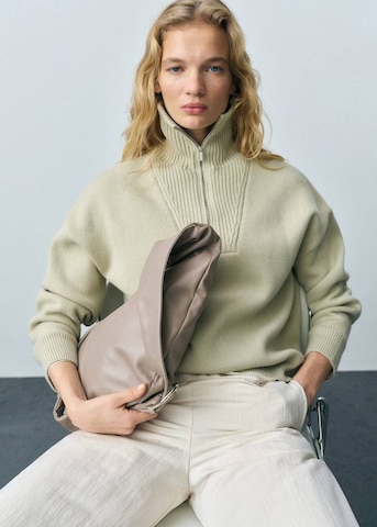 MANGO Pullover 'Roda' in Grün