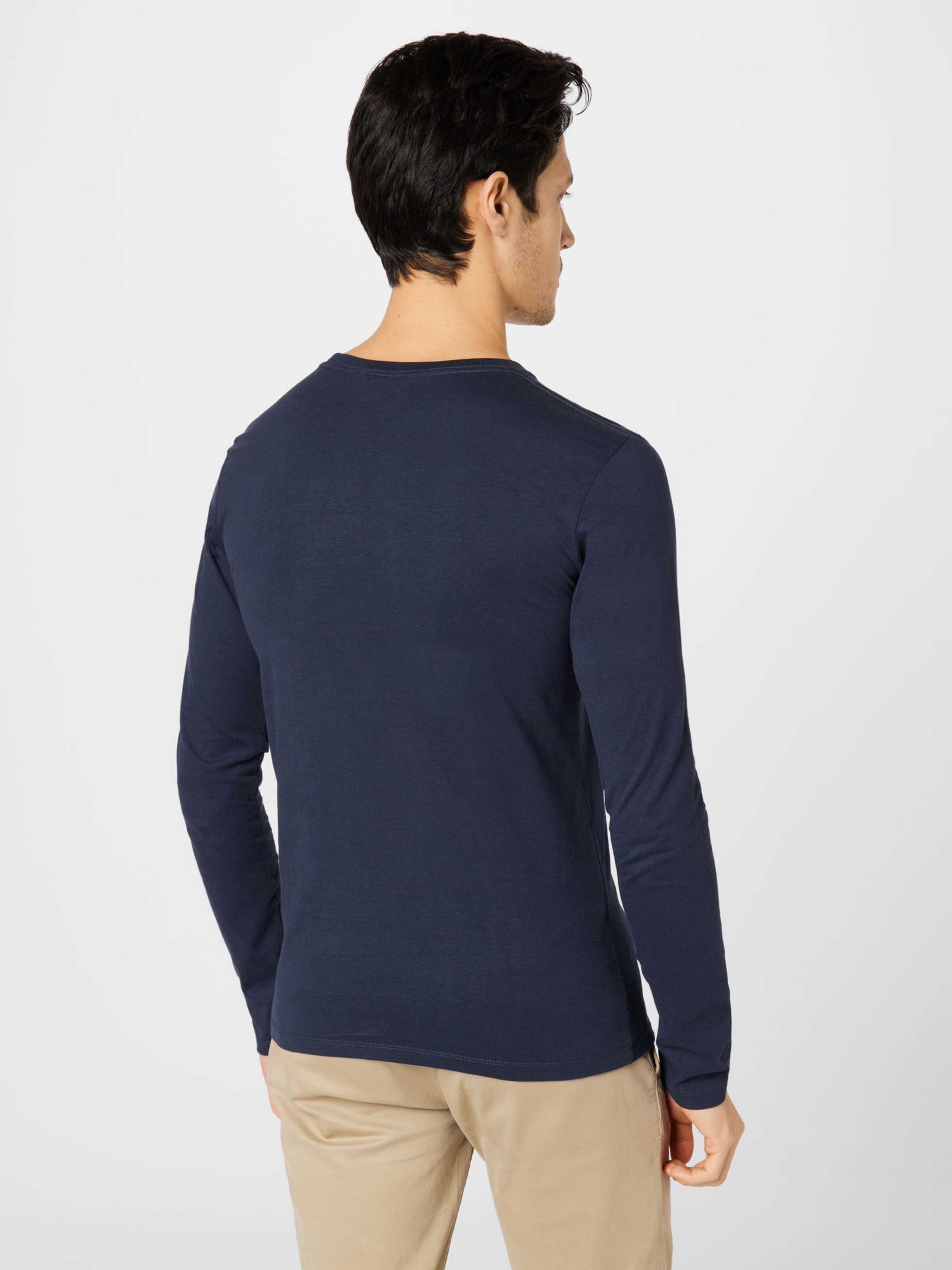 Männer Shirts Lindbergh Shirt in Navy - CW74472 Männer Shirts Lindbergh Shirt in Navy - CW74472
