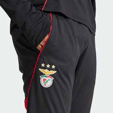 Coupe slim Pantalon de sport 'Benfica Lissabon Tiro 25 Competition' ADIDAS PERFORMANCE en noir