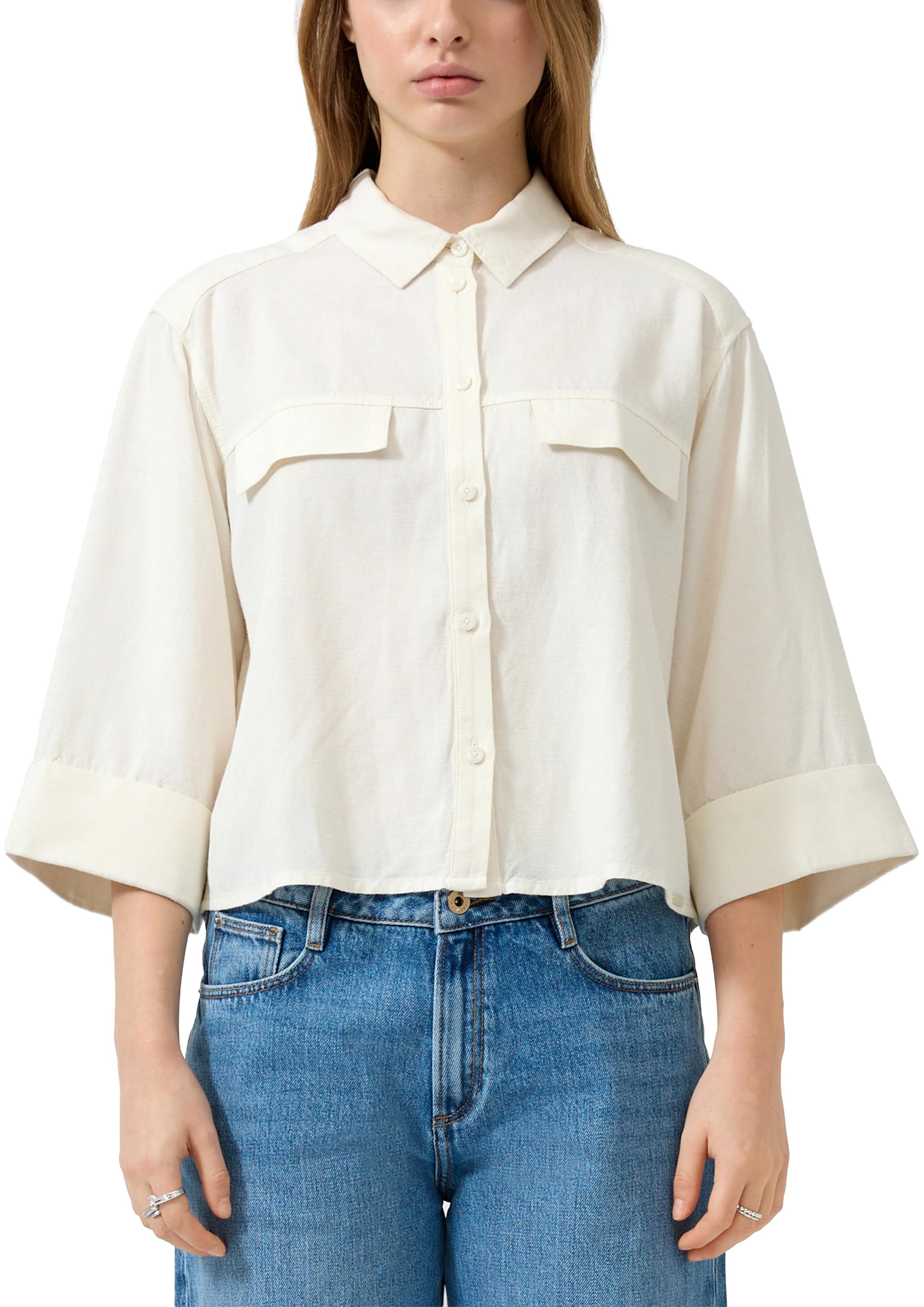 Chemisier QS en beige