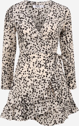 Missguided (Petite) Kleid in creme / schwarz, Produktansicht