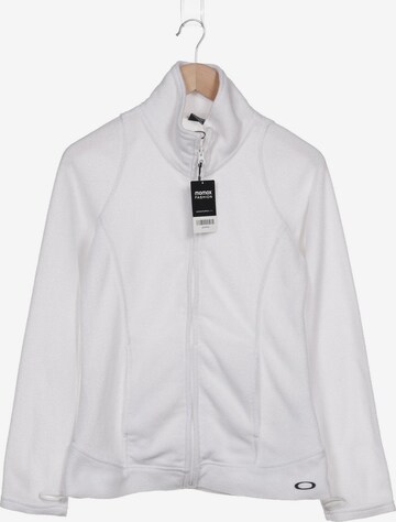 OAKLEY Sweatshirt & Zip-Up Hoodie in S in White: front