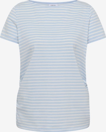 CECIL T-Shirt in Blau: Vorderseite