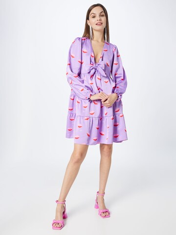 Crās Dress in Purple