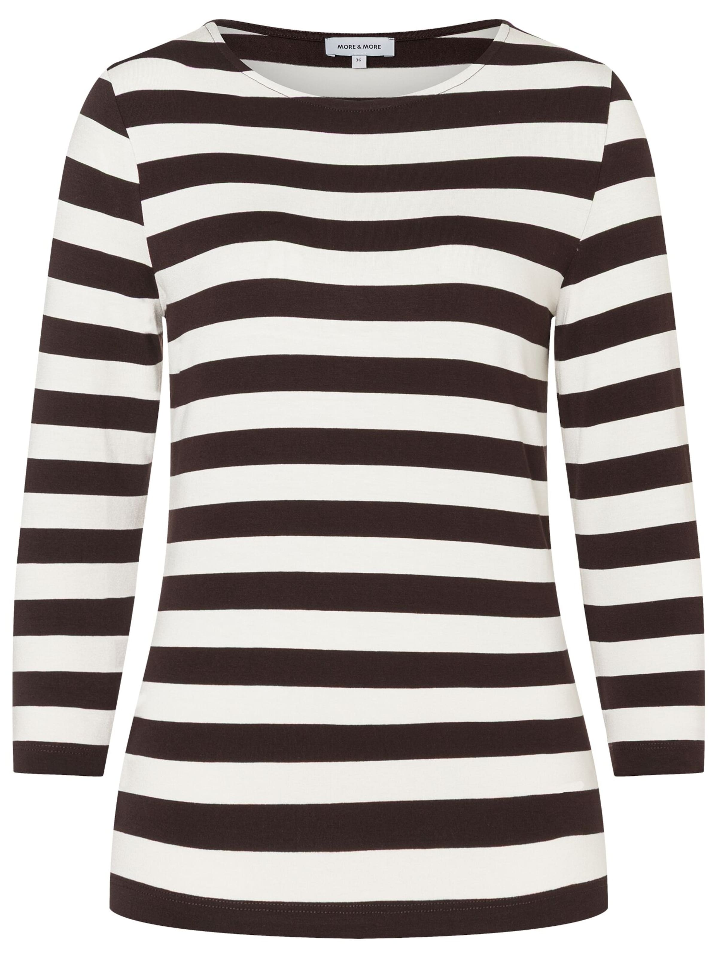 MORE & MORE Shirt in Brown: front