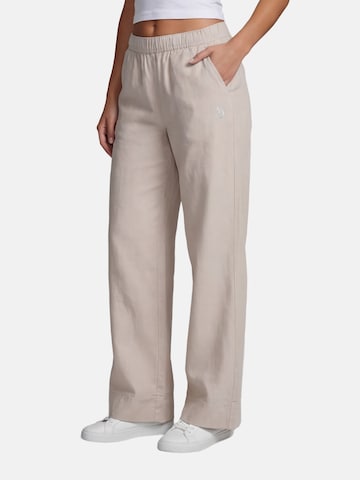 U.S. POLO ASSN. Regular Broek in Beige