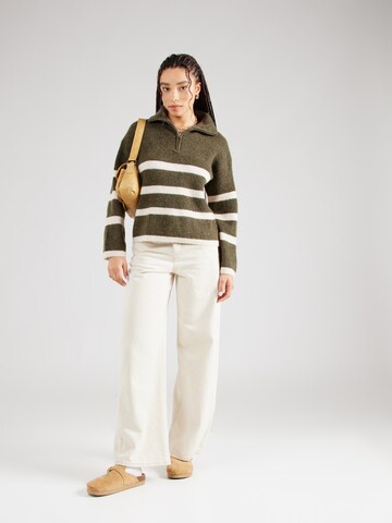 SELECTED FEMME Sweater 'SLFMALINE' in Green