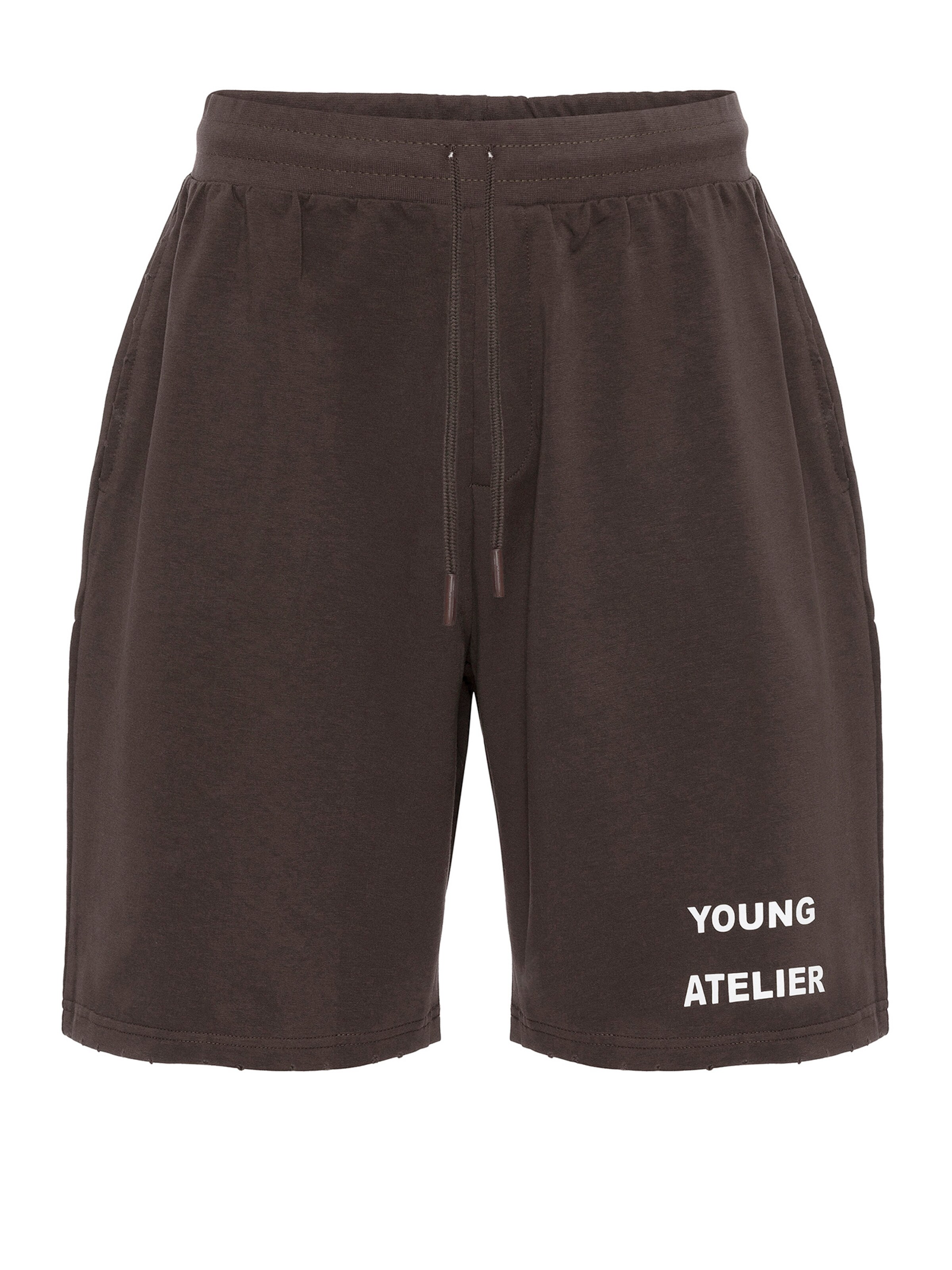 brūns VAMOS CLO Bikses: no priekšpuses