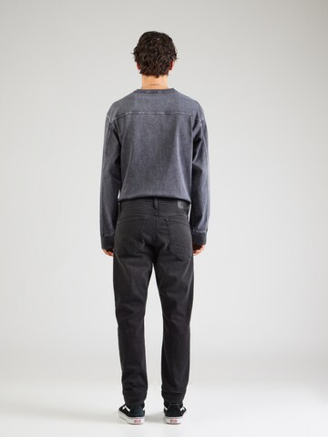 G-STAR Конический (Tapered) Джинсы '3301' в Черный: сзади