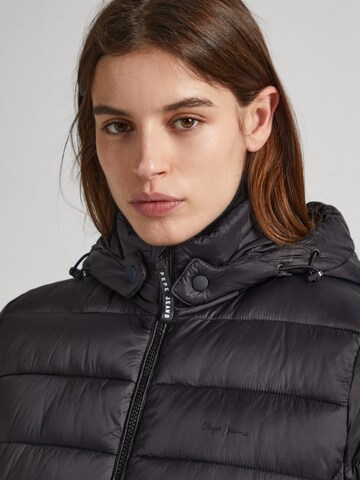 Pepe Jeans Winter jacket 'MADDIE' in Black