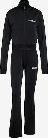 ADIDAS SPORTSWEAR - Fato de desporto em preto: frente