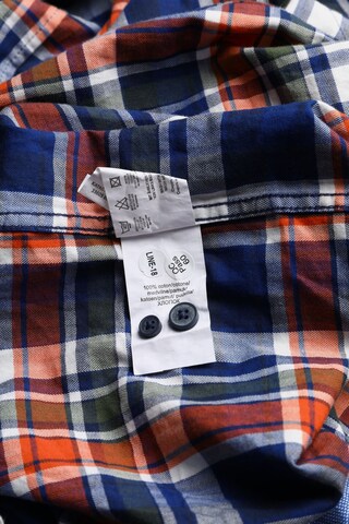 BASEFIELD Button Up Shirt in M in Blue