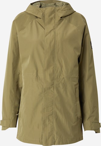 BURTON Funkcionalna jakna 'Veridry' | zelena barva: sprednja stran
