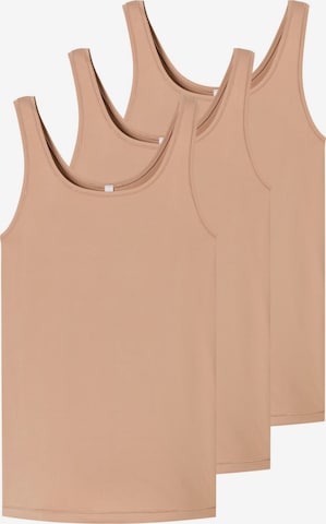 SCHIESSER Undershirt 'Unique Mirco' in Beige: front