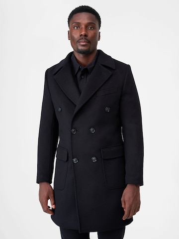 RICANO Winterjas 'Enzo' in Zwart: voorkant