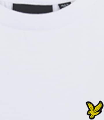 Lyle & Scott T-Shirt in Weiß: Vorderseite