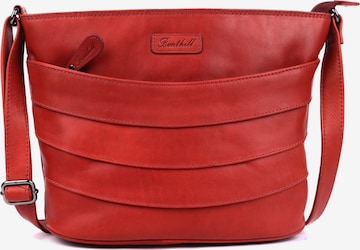 Benthill Schultertasche in Rot: Vorderseite