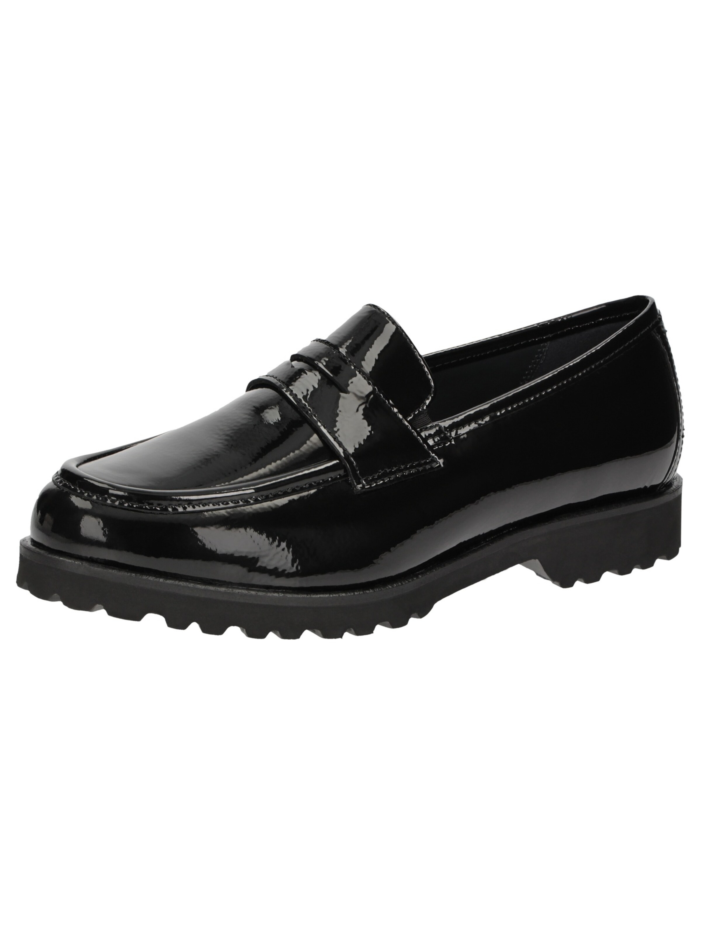 SIOUX Slipper in Schwarz: Vorderseite