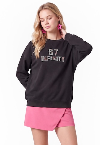 MYMO - Sweatshirt em preto