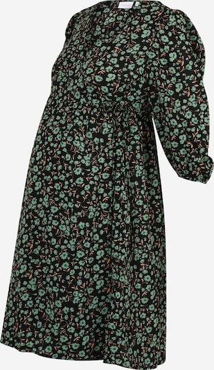 MAMALICIOUS Φόρεμα 'AZE' σε ανοικτό μπεζ / πράσινο γρασιδιού / πράσινο παστέλ / μαύρο, Άποψη προϊόντος