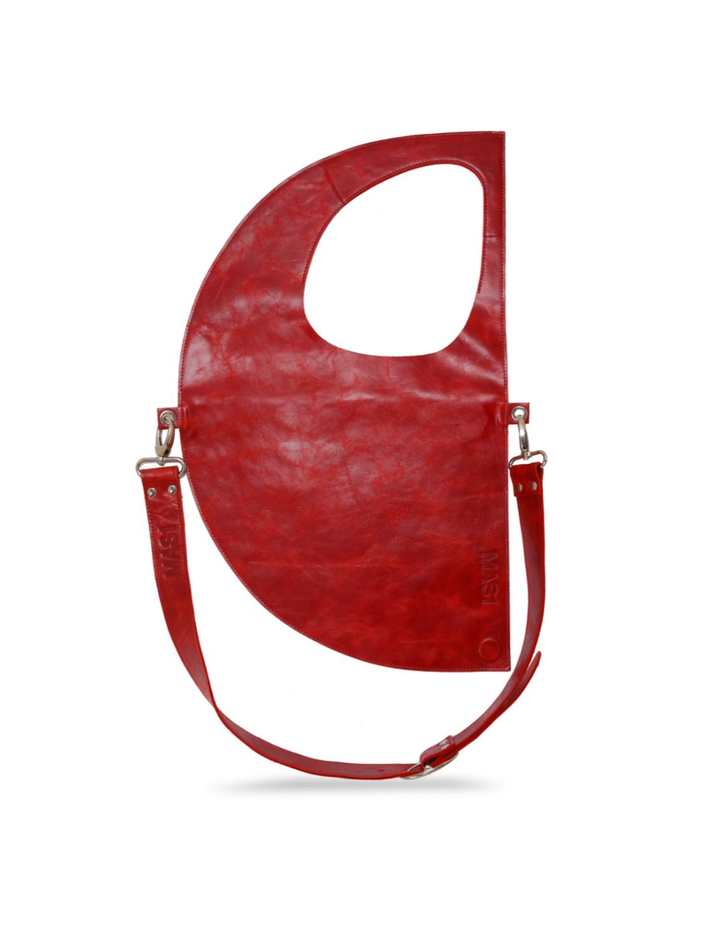 MAS1 Shoulder bag 'D Bag x Duo' in Red: front
