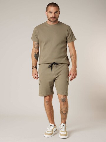Regular Pantalon cargo 'Hobart' Deeluxe en vert