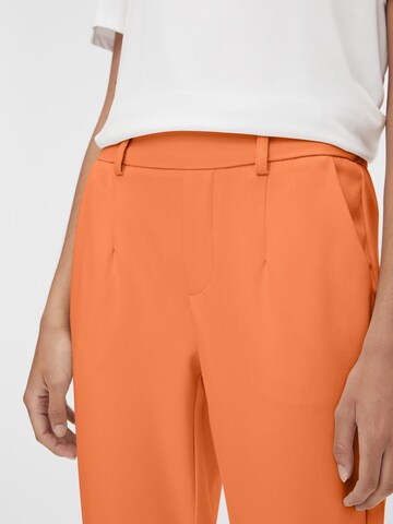 OBJECT Zwężany krój Spodnie 'Lisa' w kolorze pomarańczowy