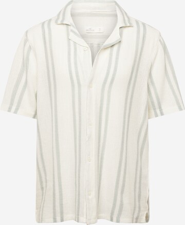 HOLLISTER Regular fit Button Up Shirt in Green: front