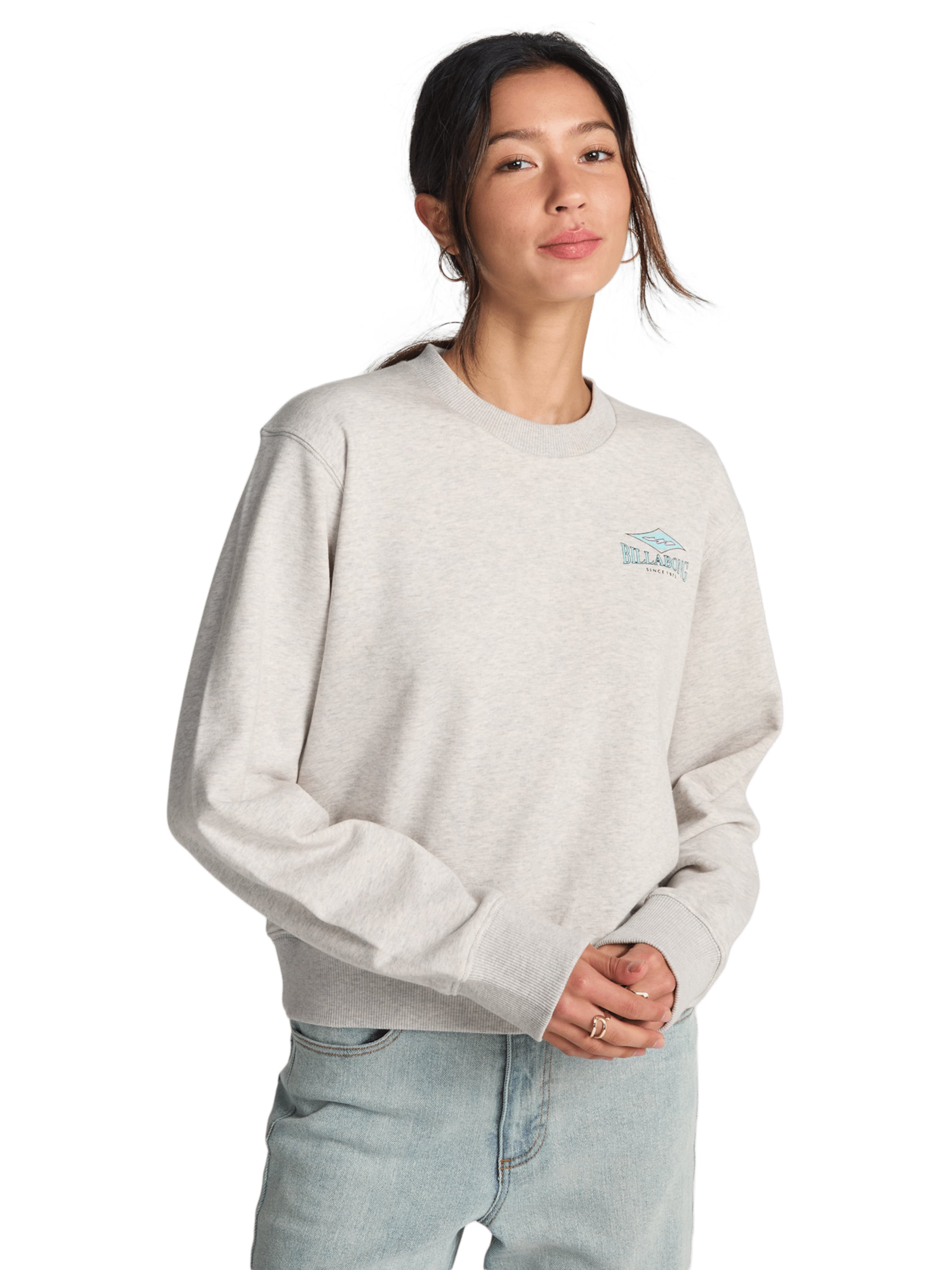 BILLABONG Sweatshirt 'Chasing Horizons' in Grey