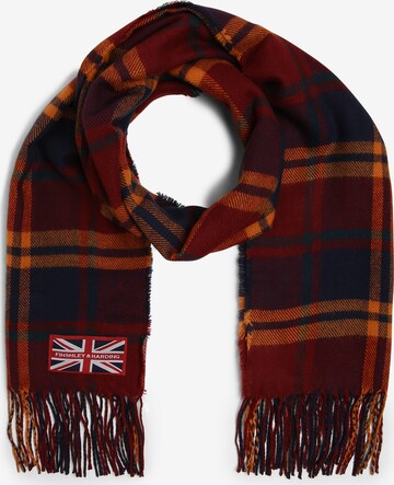 Finshley & Harding London Scarf ' ' in Red: front