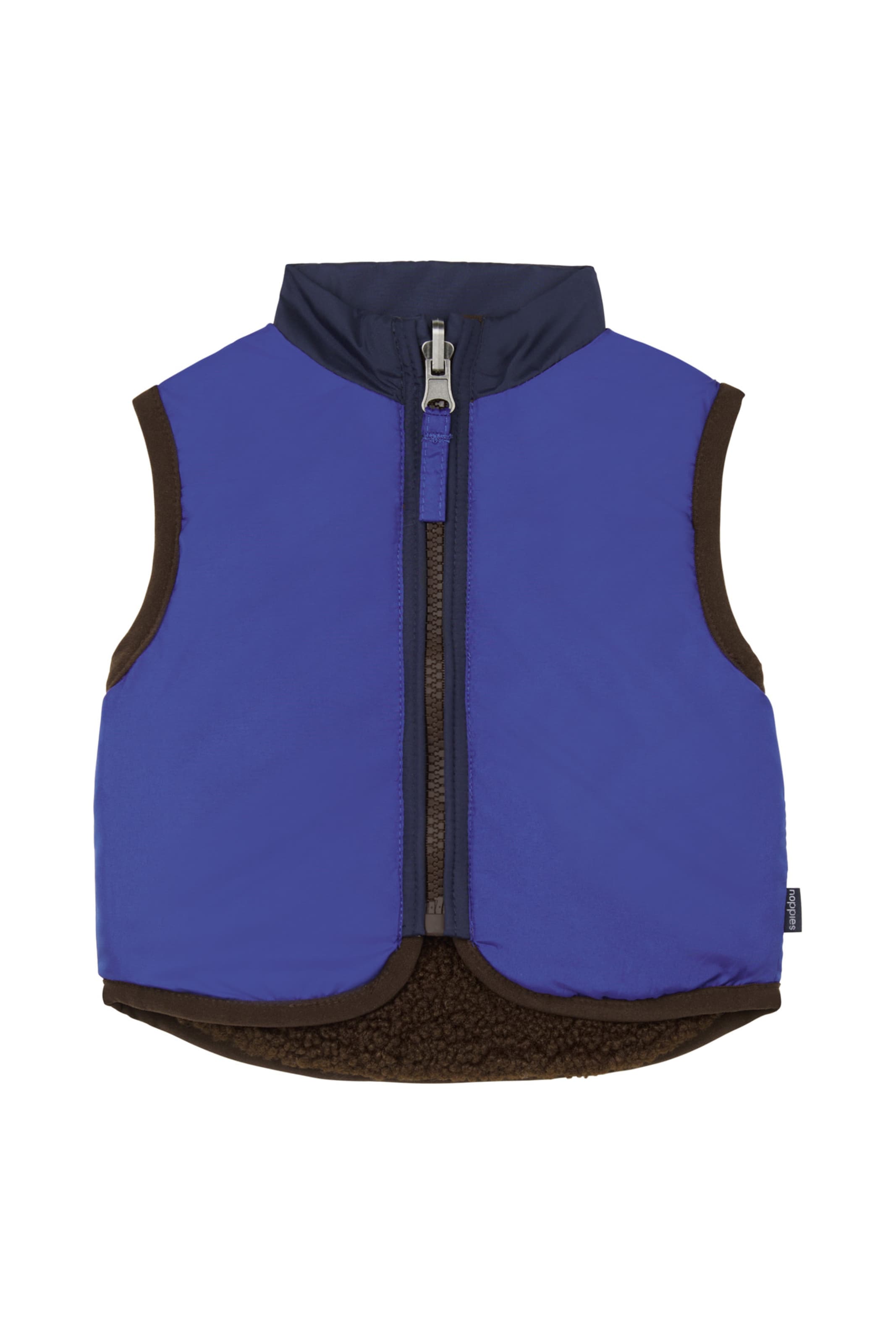 Noppies Bodywarmer 'Galve' in Blauw: voorkant