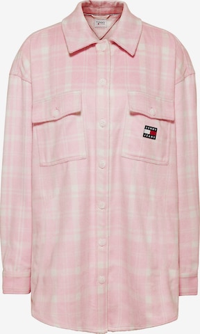 Tommy Jeans Curve Between-Season Jacket in Pink: front