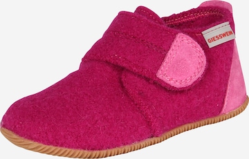 GIESSWEIN - Zapatillas de casa 'Oberstaufen' en rosa: frente
