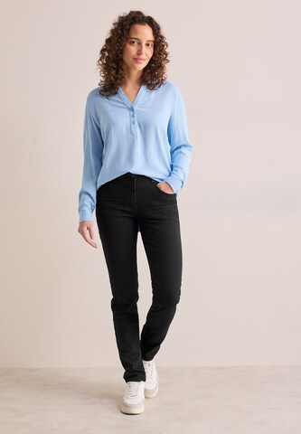 CECIL Slimfit Jeans im Slim Fit in Schwarz