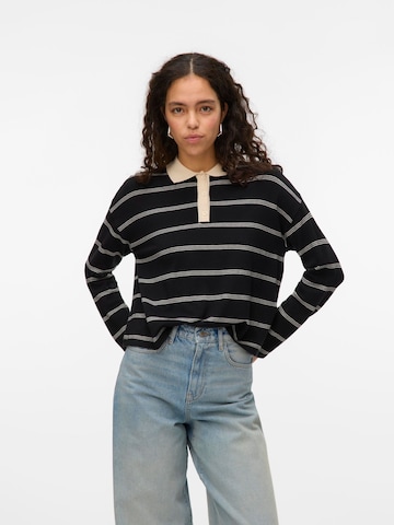 Pull-over 'VMStjerni' VERO MODA en noir : devant