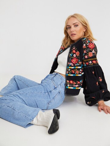 ABOUT YOU x Iconic by Tatiana Kucharova Jacke 'Maja' in Schwarz