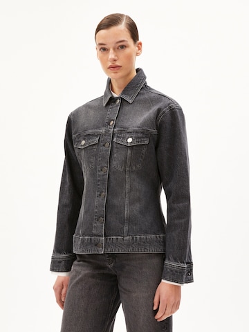 ARMEDANGELS Between-season jacket 'DENSIAA' in Grey: front