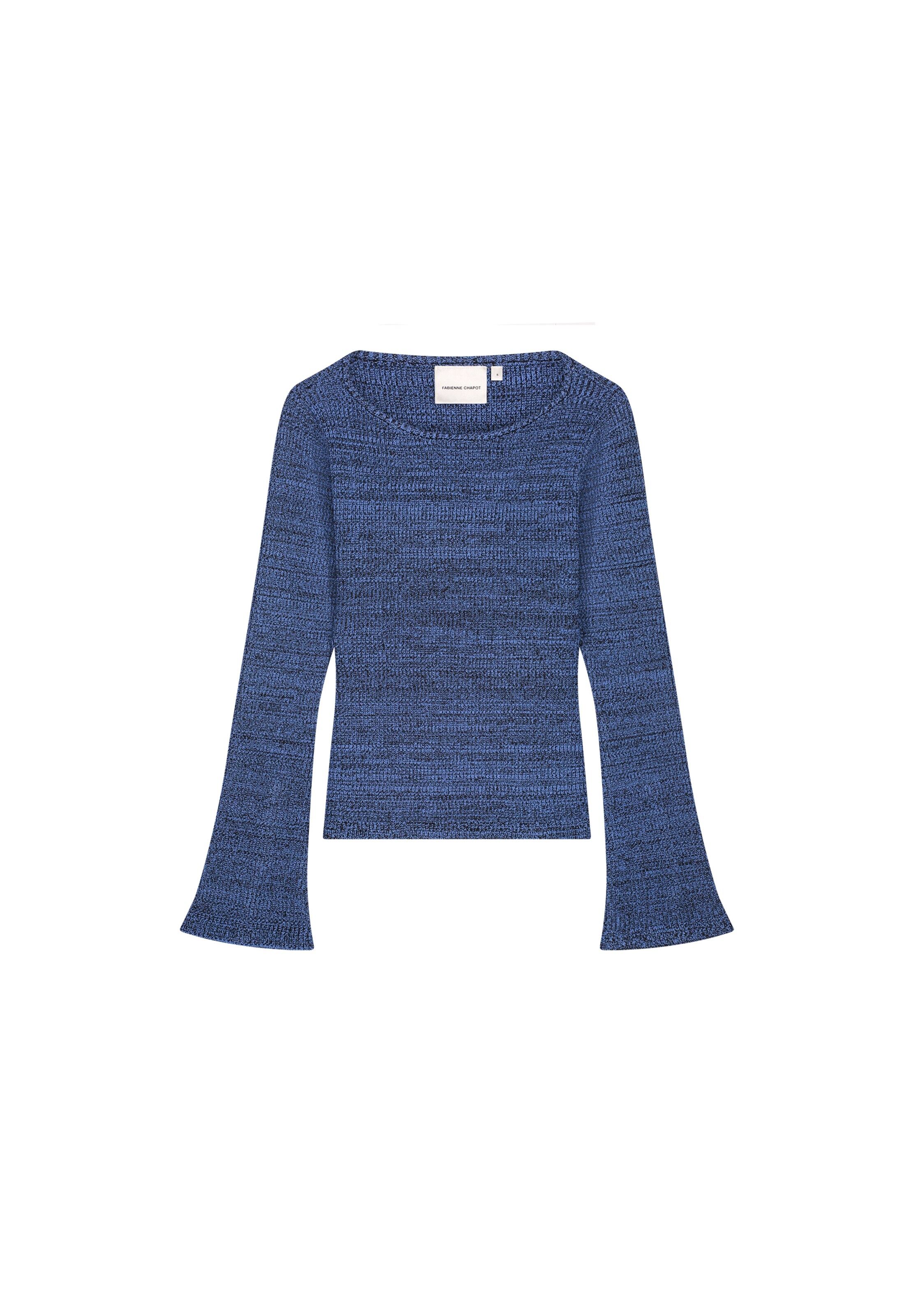 Fabienne Chapot Trui in Blauw: voorkant