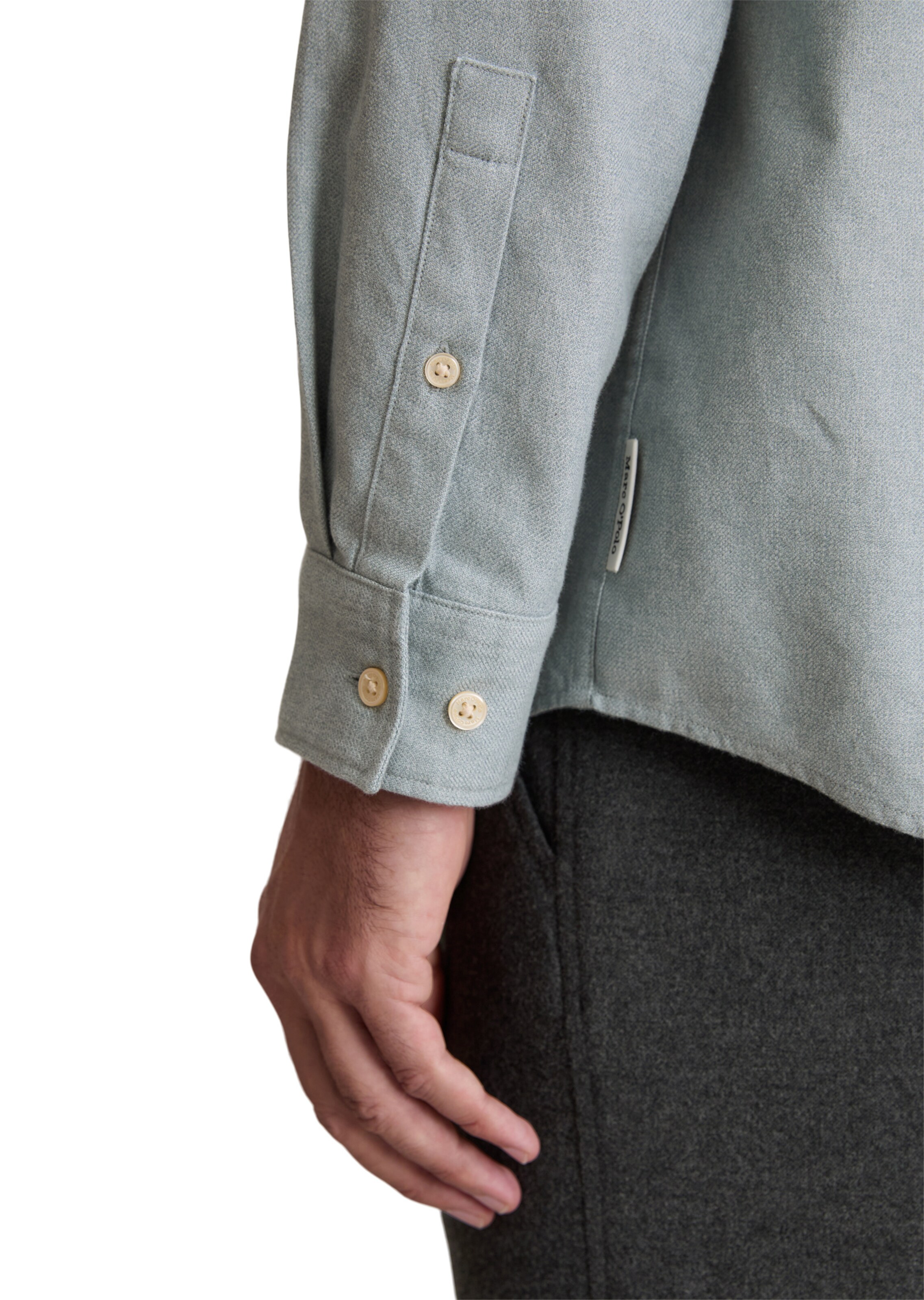 Marc O'Polo Regular fit Button Up Shirt in Blue