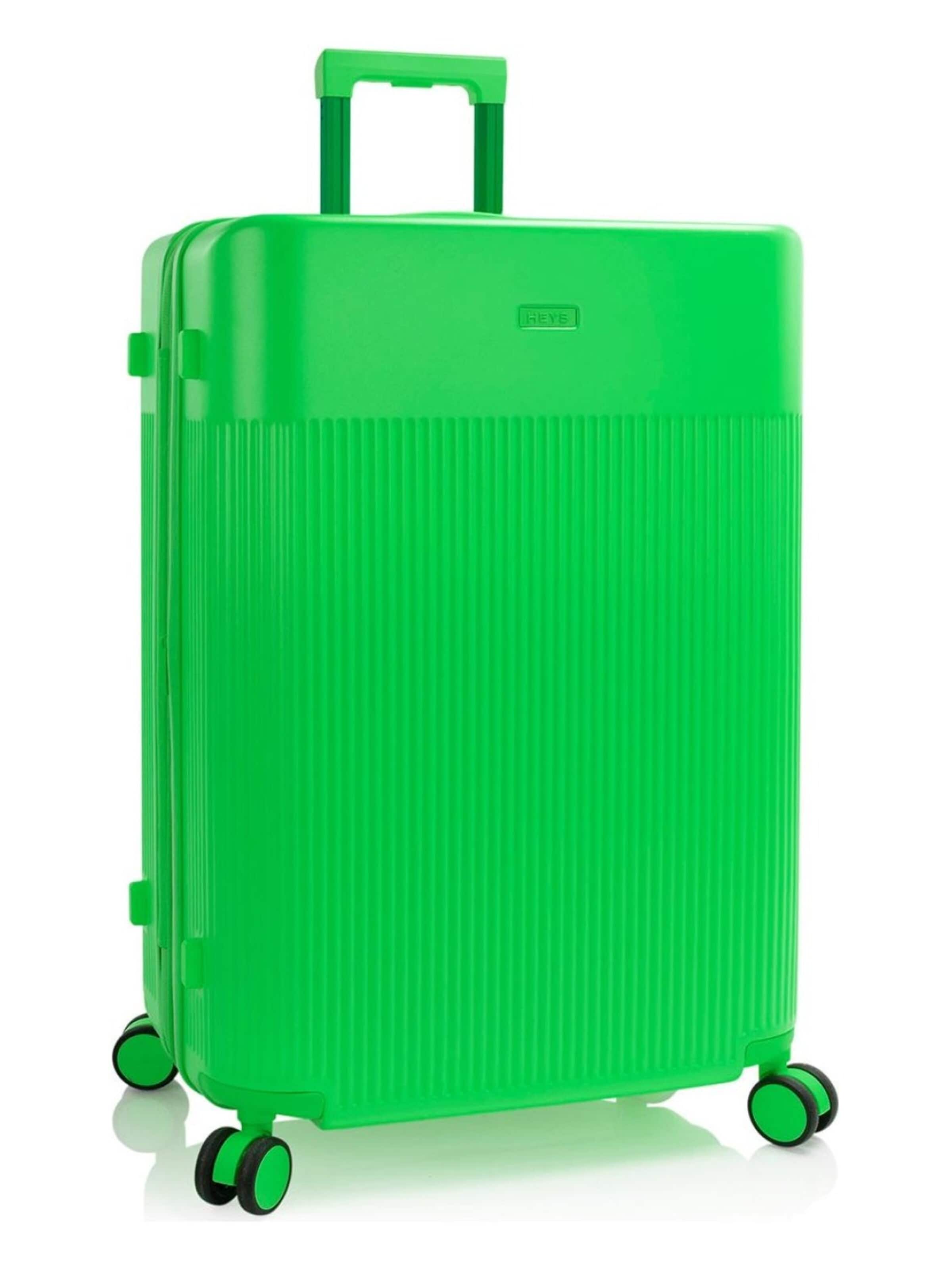 Heys Koffer in Groen: voorkant