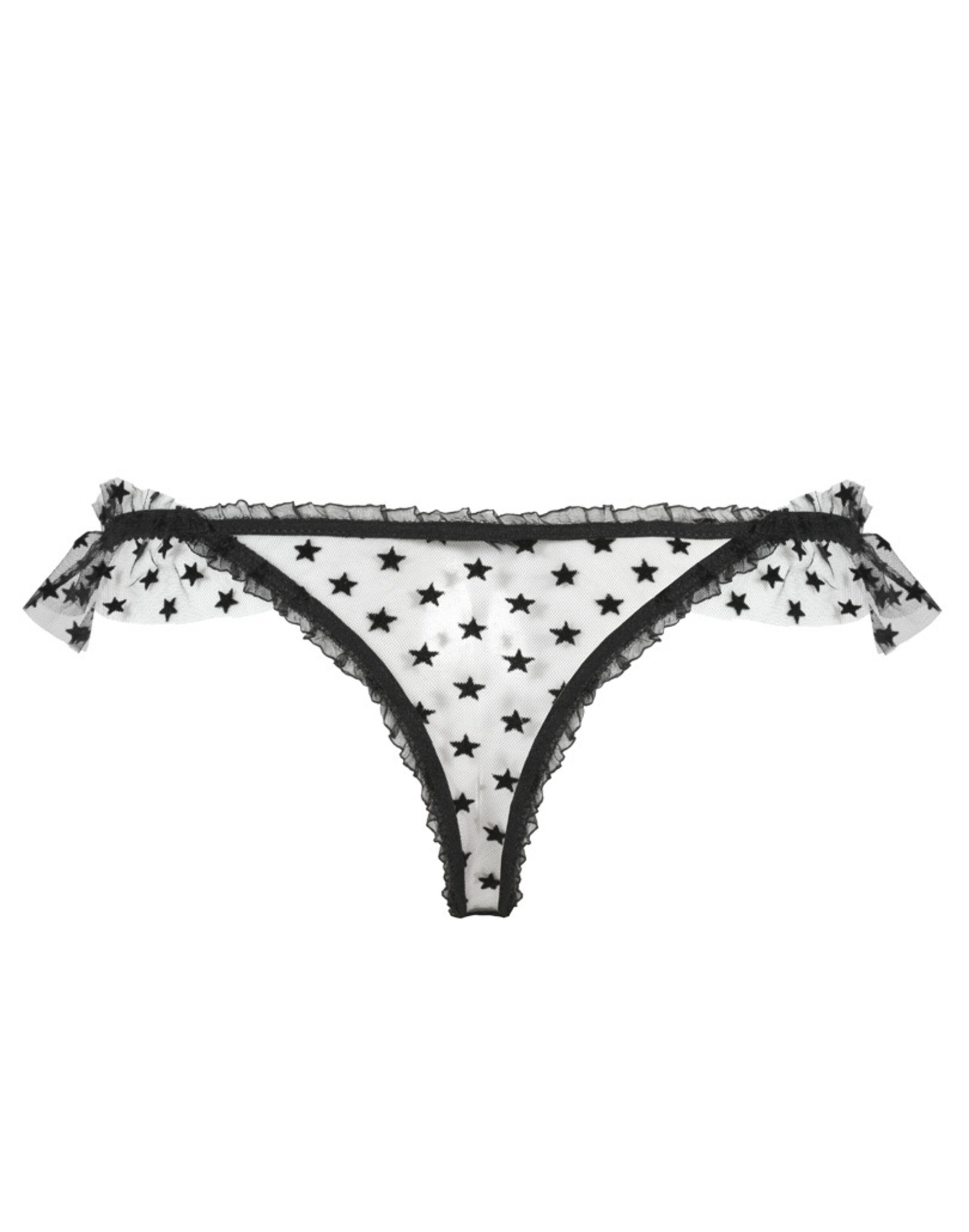 WHITE RVBBIT String in Zwart