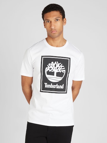TIMBERLAND Koszulka w kolorze biały: przód