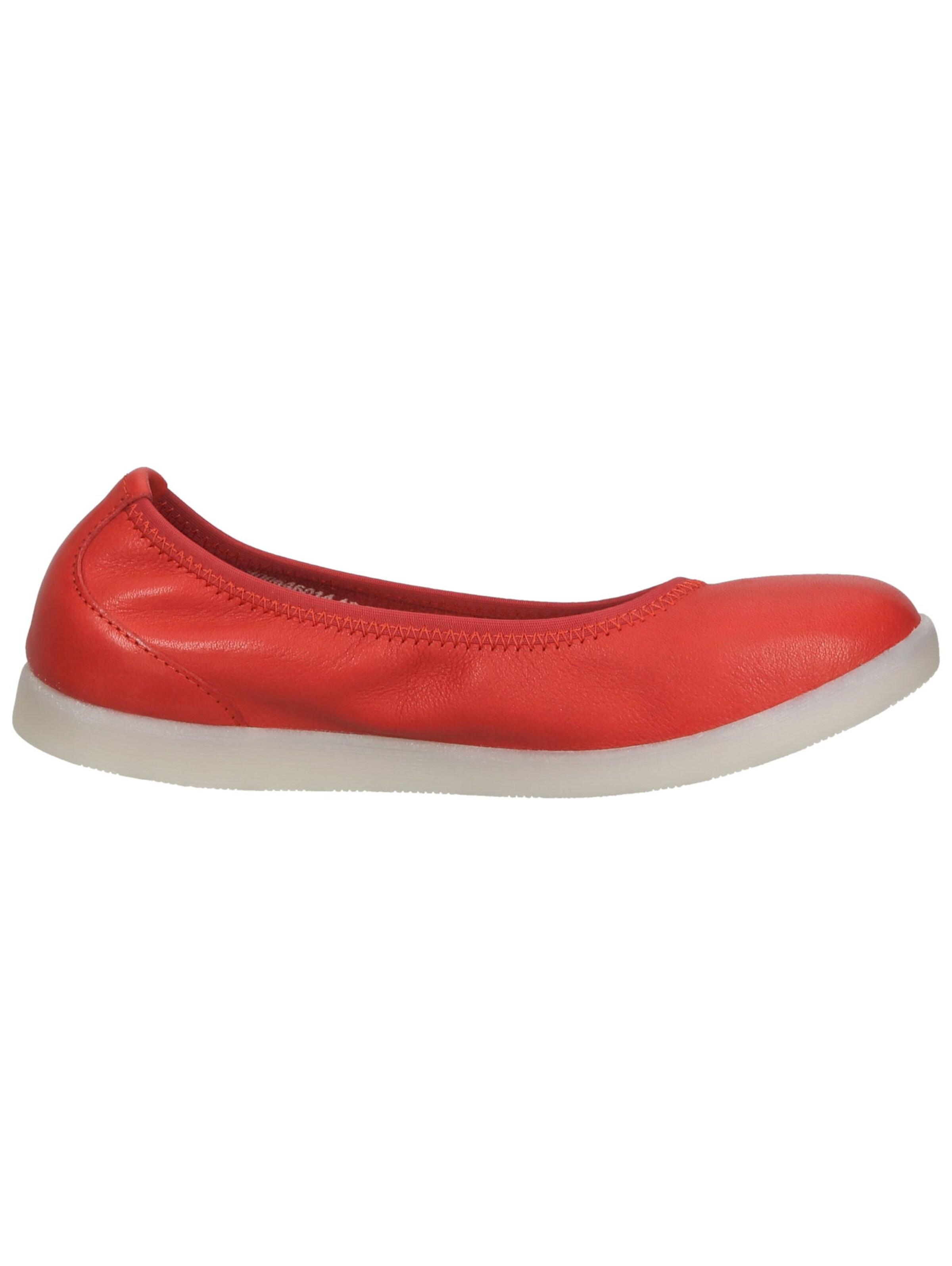 Softinos Ballet Flats in Red