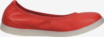 Softinos Ballet Flats in Red