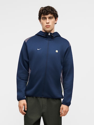 Nike Sportswear Tréning dzseki 'SHOX' - kék: elől